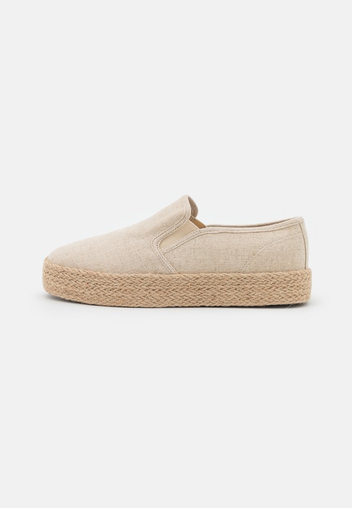 Chaussure Basse Anna Field Espadrillas Slip on Beige Femme | UCO-1151195